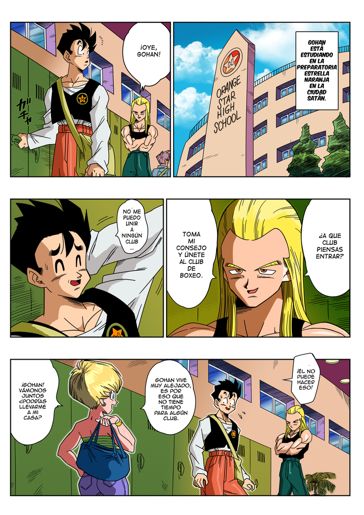 TRIANGULO AMOROSO Z - Gohan Conoce a Eresa (decensored)