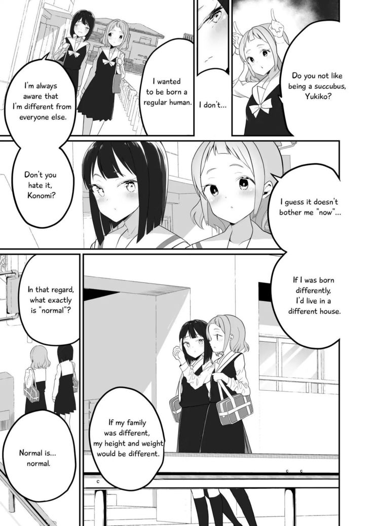 Succubus no Yuri na Hanashi 1 and 2