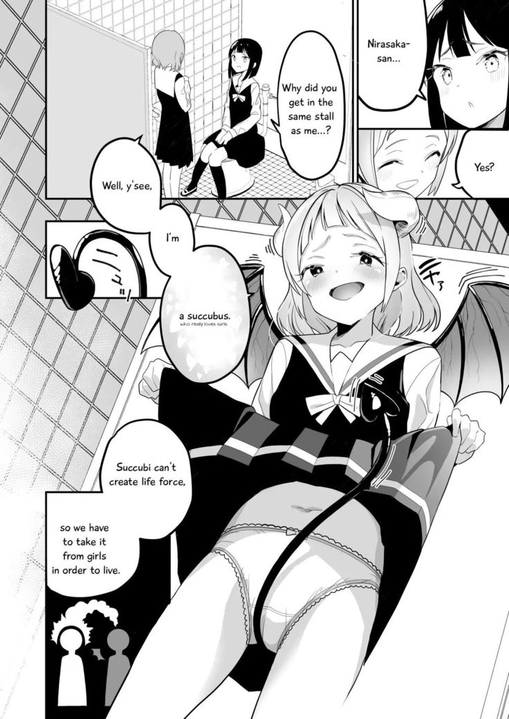 Succubus no Yuri na Hanashi 1 and 2