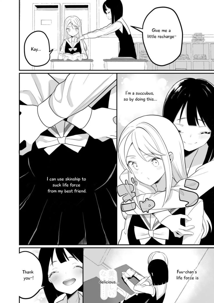Succubus no Yuri na Hanashi 1 and 2