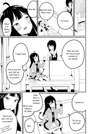 Succubus no Yuri na Hanashi 1 and 2 Page #19