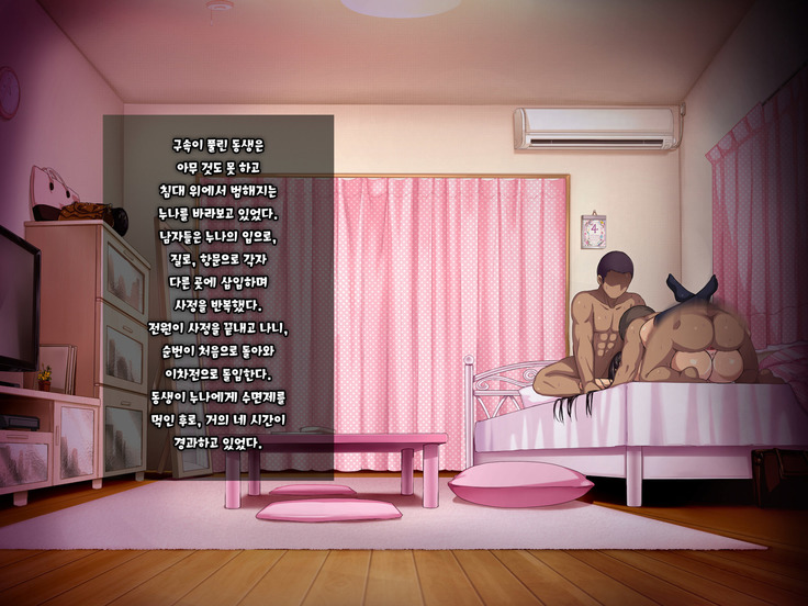 Aru Hi, Otouto ga Nozokimita no wa Furyou-tachi ni Konsui Rape Sareru Daisuki datta Ane no Sugata datta.