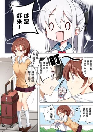 [Hamaken.] Imouto ga 1-nichi 1-kai shika Me o Awasete kurenai | 妹妹一天只和我对上一次眼 [无糖·漫画组] - Page 200