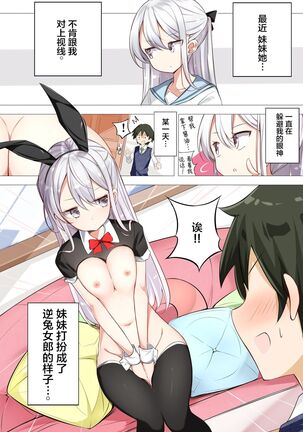 [Hamaken.] Imouto ga 1-nichi 1-kai shika Me o Awasete kurenai | 妹妹一天只和我对上一次眼 [无糖·漫画组] - Page 13