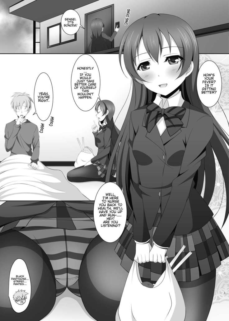 Megami no Stockings -Sonoda Umi- | Goddess's Pantyhose -Umi Sonoda-