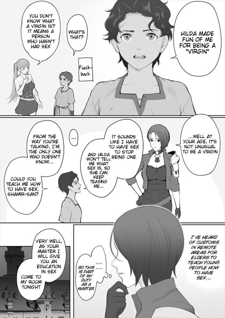 Shamir × Cyril No Ecchi Na Usui Hon