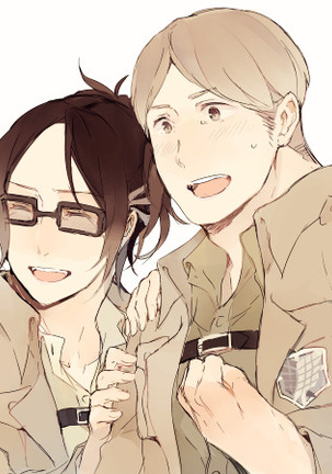 Hanji x Moblit: Sharing the bed Page #18