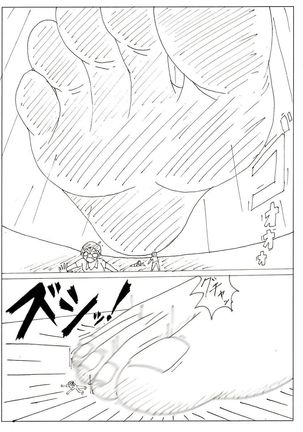 Ayaka’s Giant Bare Feet Part 3 Page #16
