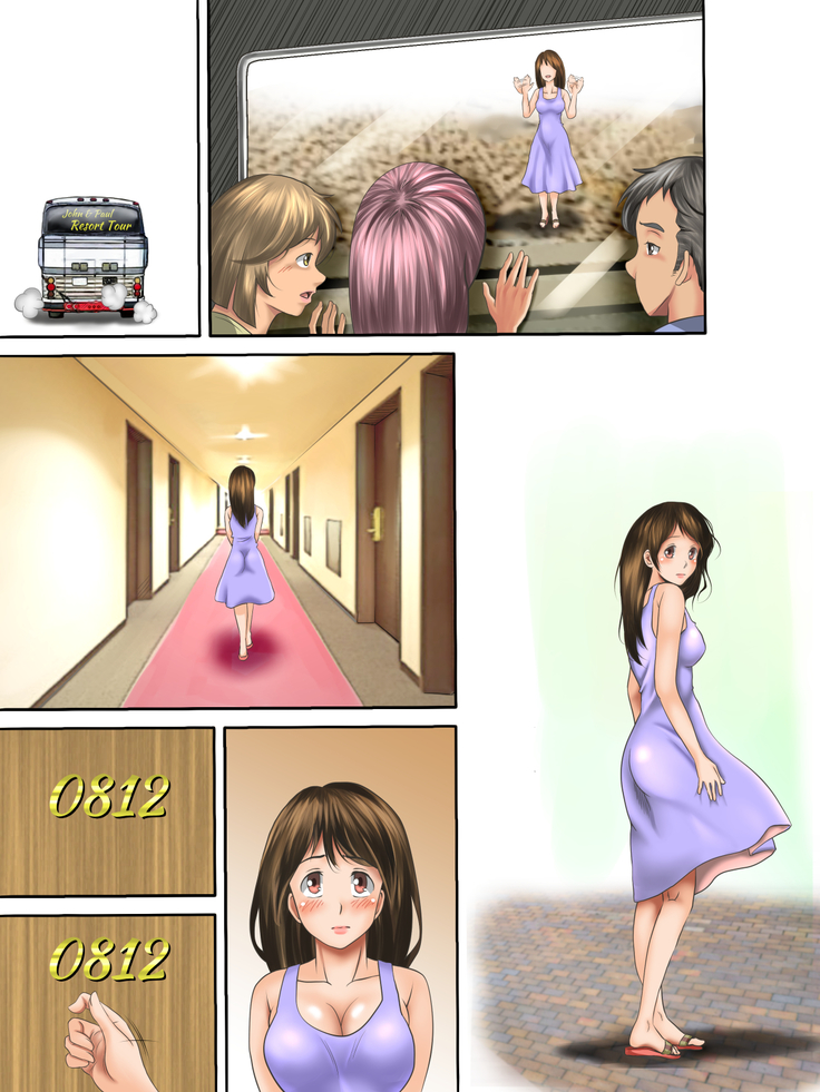 Kaigai Kyoshiki ni Sanretsu Shita Motokare ni Ikikuruwasareru Niizuma -Zenpen-