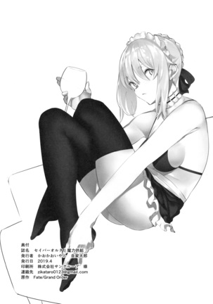Saber Alter to Maryoku Kyoukyuu Page #17