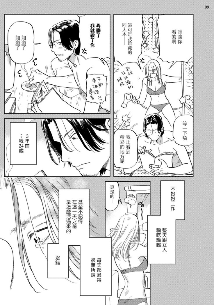 Ecchi Scene ga Egakenai Mangaka o Chinpira Assistant ga Nantoka Suru Hanashi Zenpen | 画不出色情场景的漫画家靠小混混助手想办法解决 前篇+后篇