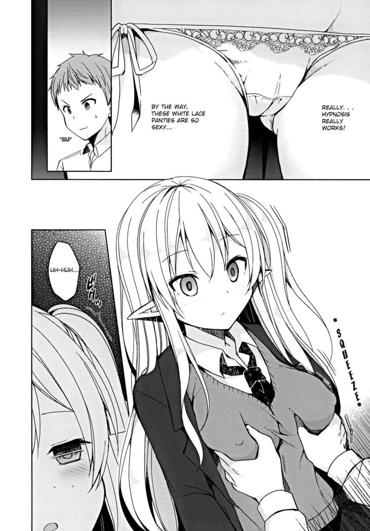 Fujun Ishu Kouyuu Ore to Elf Senpai no Love Love Saimin Seikatsu