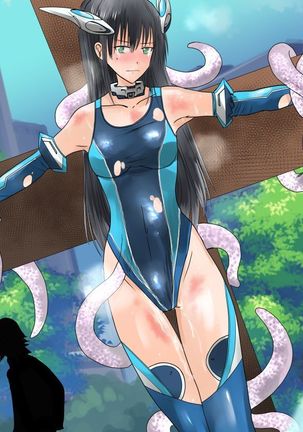 Kanojo no Henshin Cos ga Kyouei Mizugi ni Shika Mienai no de, Sekai wa Kiki ni Ochiitteita. "Kyoukai Hishou Celestine Henshin Heroine Shokushu Ryoujoku CG Shuu" - Does her battlesuit looking like swimsuit cause a catastrophe? Page #211