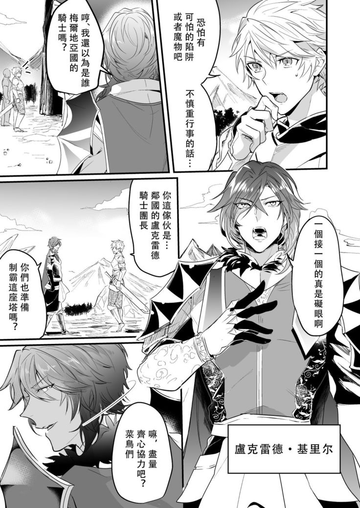 Knights in Ero Trap Dungeon | 掉入迷宫内的色情陷阱的骑士