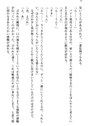 お嬢さま三姉妹にぺろぺろされ続けてると妹がしつけ直しにきました - Page 20