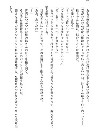 お嬢さま三姉妹にぺろぺろされ続けてると妹がしつけ直しにきました - Page 278