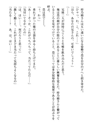 お嬢さま三姉妹にぺろぺろされ続けてると妹がしつけ直しにきました - Page 310