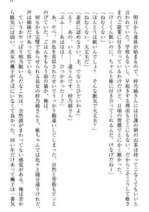 お嬢さま三姉妹にぺろぺろされ続けてると妹がしつけ直しにきました - Page 19