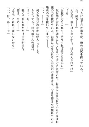 お嬢さま三姉妹にぺろぺろされ続けてると妹がしつけ直しにきました - Page 300