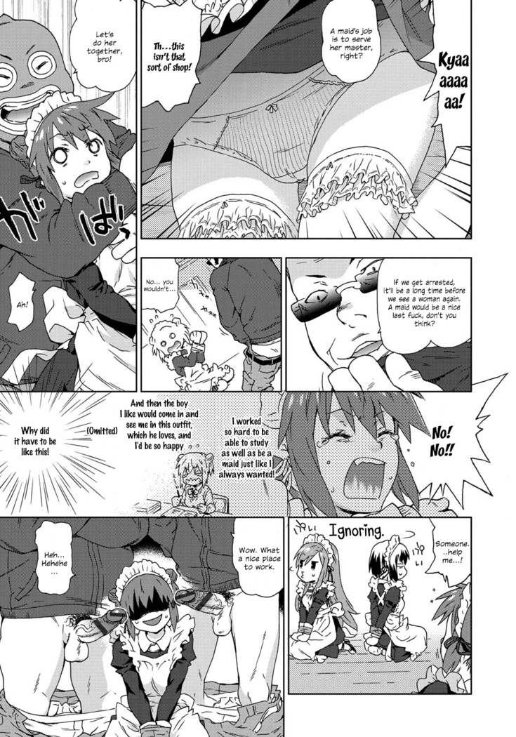 Maid! Joshikousei! Kankin! Bishoujo Shuudan Rape! | Pretty Girl Gang Rape