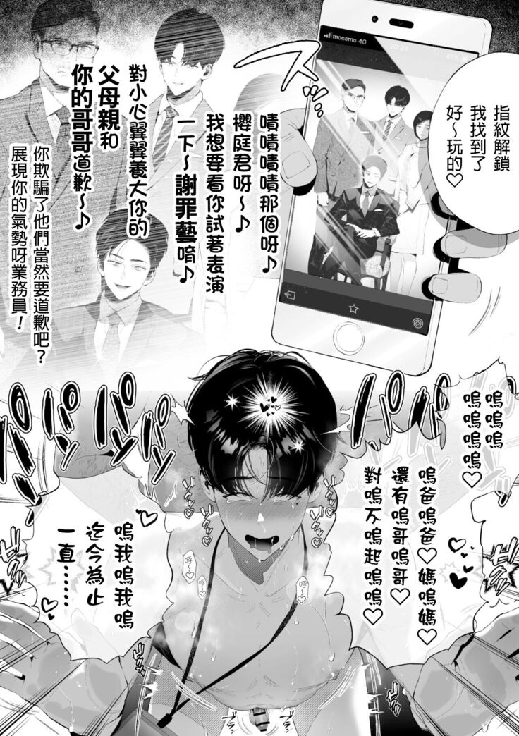 Kuzu na Elite Shinnyuu Shain-kun Kyousei Chinpo Marudashi Enkaigei de Buzama Ochi