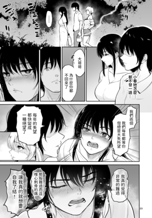 Itoko to - Inaka de Saikai Shita Muchimuchi Musume Futari to no Tanetsuke Koubi Kiroku - Page 23