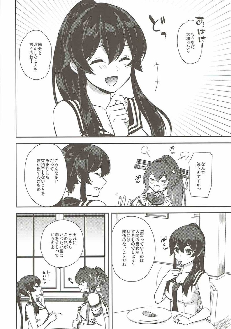 Keijun Yahagi wa Koi o Shita Jou
