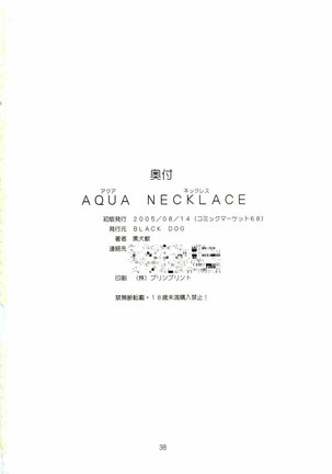Aqua Necklace - Page 37