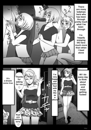 Josou Shite Hattenba ni Ittara Newhalf Shoufu ni Sarechaimashita | How I was turned into a transsexual prostitute Page #61