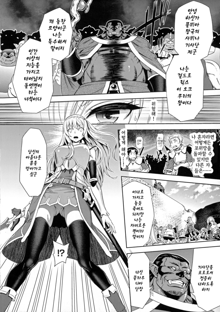 ERONA Orc no Inmon ni Okasareta Onna Kishi no Matsuro  ch.1-6 | 에로나 오크의 음문에 침식당한 여기사의 결말 1-6화