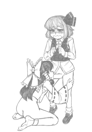 Rumia x Reimu Page #24