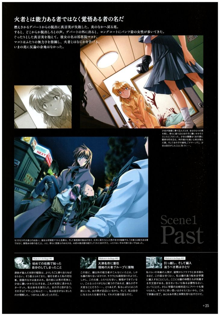 Yoru Ga Kuru! Square Of The Moon Visual Fan Book