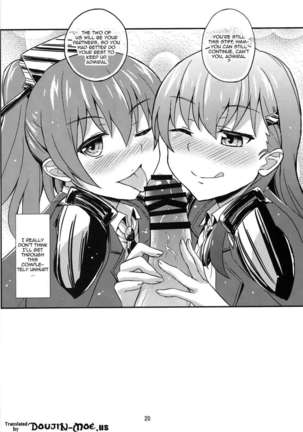 I Want to be Stuck Between Suzuya and Kumano! - Page 19