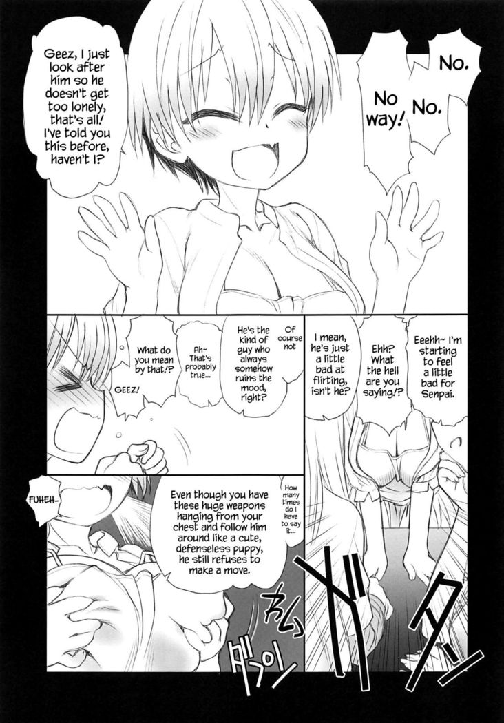 Uzaki-chan wa Yararetai!