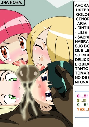 Aria y el Chofer - Pokemon X Page #38
