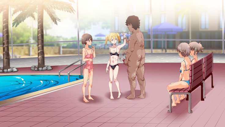 Mukanshin Pool ~Au Onna Zenin, Sekuhara Shihoudai no Aruku Nama Onaho~