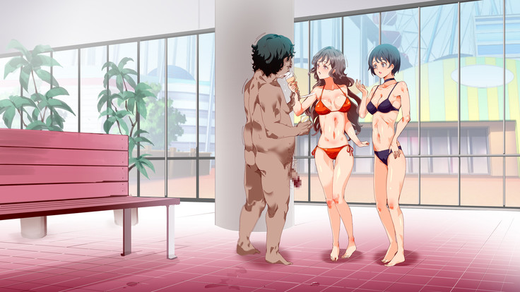 Mukanshin Pool ~Au Onna Zenin, Sekuhara Shihoudai no Aruku Nama Onaho~