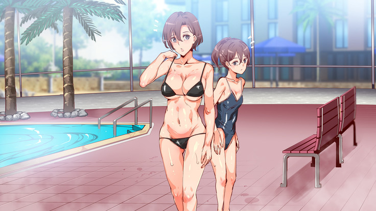 Mukanshin Pool ~Au Onna Zenin, Sekuhara Shihoudai no Aruku Nama Onaho~