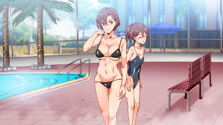 Mukanshin Pool ~Au Onna Zenin, Sekuhara Shihoudai no Aruku Nama Onaho~