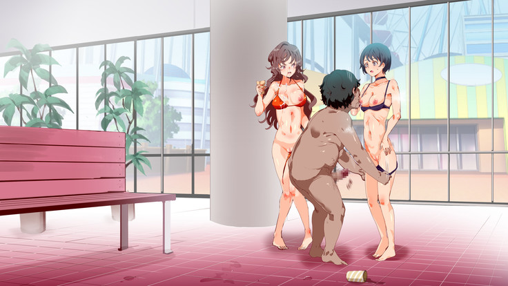 Mukanshin Pool ~Au Onna Zenin, Sekuhara Shihoudai no Aruku Nama Onaho~