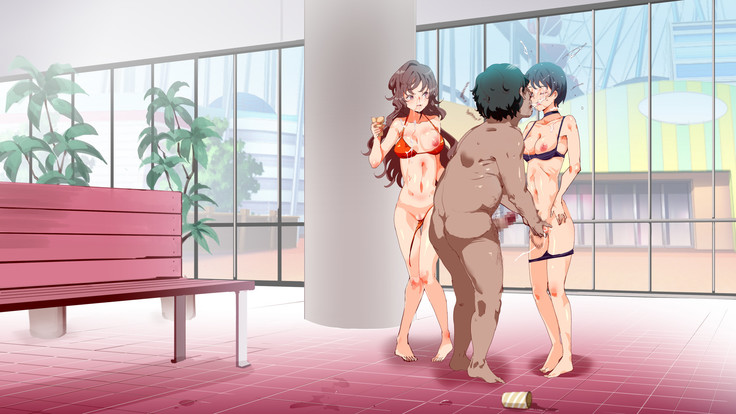 Mukanshin Pool ~Au Onna Zenin, Sekuhara Shihoudai no Aruku Nama Onaho~