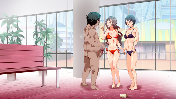 Mukanshin Pool ~Au Onna Zenin, Sekuhara Shihoudai no Aruku Nama Onaho~