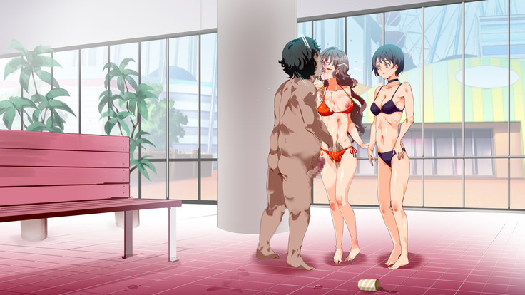 Mukanshin Pool ~Au Onna Zenin, Sekuhara Shihoudai no Aruku Nama Onaho~