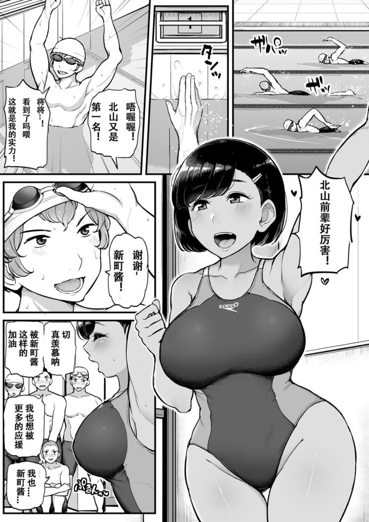 Kare no Tame ni Suieibu no Anoko wa Kyou mo Komon ni Dakareru