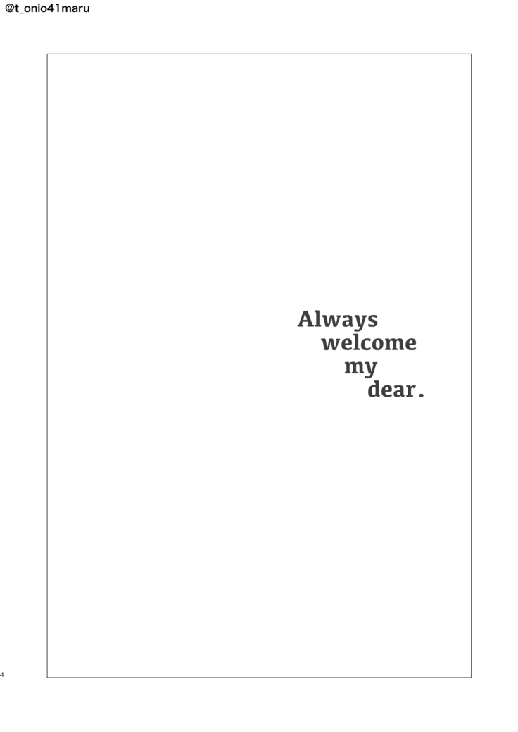 Always welcome my dear.