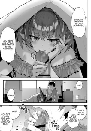 Zako Succubus-chan wa Semen ga Hoshii no! | This Small Fry Succubus-chan Wants Your Sperm! Page #11