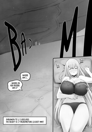 Between big boobs・4