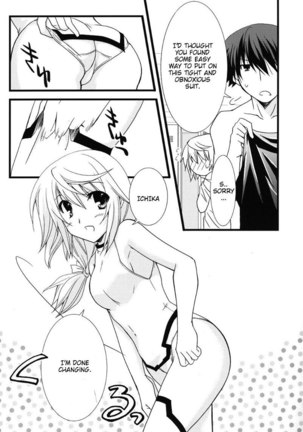 Inifinite Stratos - Warning Changing Clothes Page #7