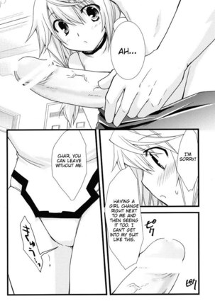 Inifinite Stratos - Warning Changing Clothes Page #9