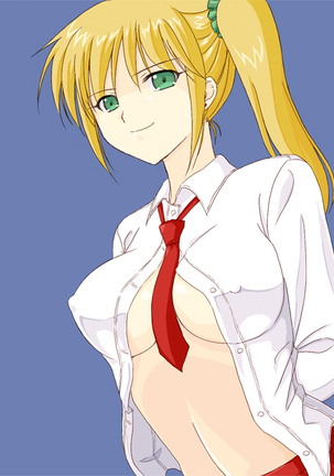 金髪巨乳女子○生に筆下ろしをお願いしてみた。 - Page 71